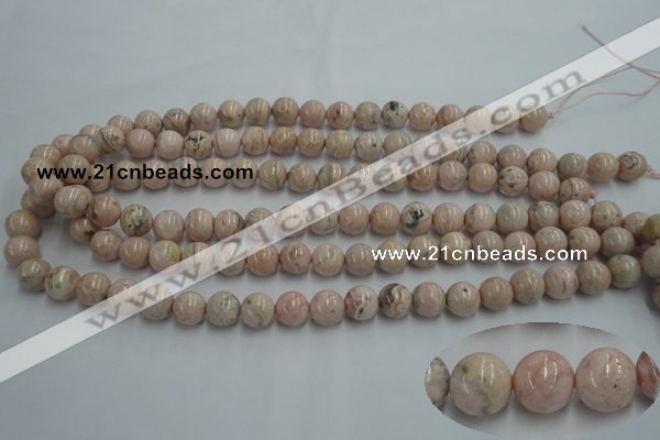 CRC153 15.5 inches 10mm round Argentina rhodochrosite beads