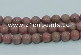 CRC201 16 inches 6mm round rhodochrosite gemstone beads wholesale