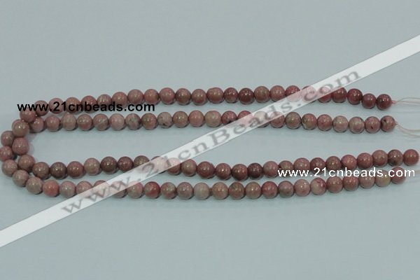 CRC202 16 inches 8mm round rhodochrosite gemstone beads wholesale