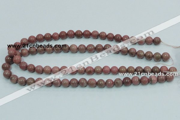 CRC203 16 inches 10mm round rhodochrosite gemstone beads wholesale