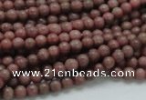 CRC50 15.5 inches 4mm round rhodochrosite gemstone beads wholesale