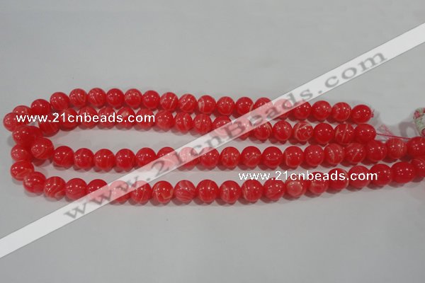 CRC503 15.5 inches 10mm round synthetic rhodochrosite beads