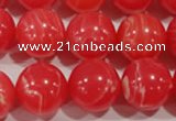 CRC507 15.5 inches 18mm round synthetic rhodochrosite beads