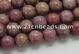 CRC53 15.5 inches 10mm round rhodochrosite gemstone beads wholesale