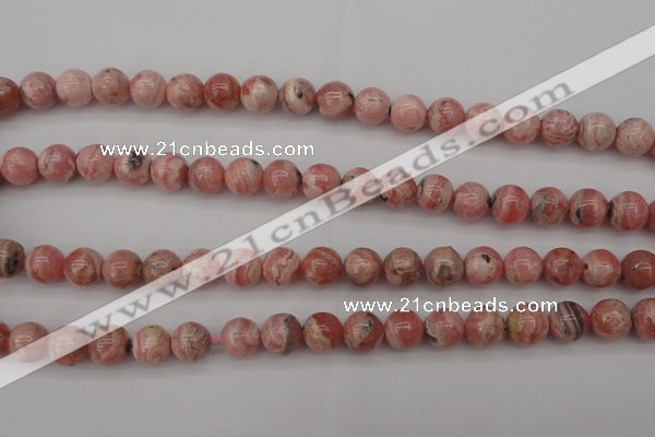 CRC757 15.5 inches 8mm round rhodochrosite beads wholesale