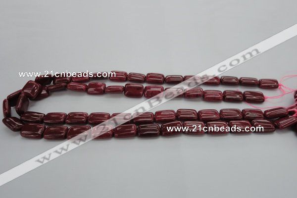 CRC821 15.5 inches 10*14mm rectangle Brazilian rhodochrosite beads