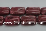 CRC824 15.5 inches 15*20mm rectangle Brazilian rhodochrosite beads