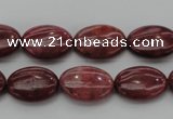 CRC832 15.5 inches 12*16mm oval Brazilian rhodochrosite beads