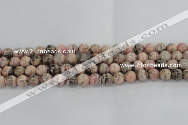 CRC905 15.5 inches 10mm round natural rhodochrosite beads