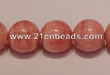 CRC91 16 inches 16mm round grade AA argentina rhodochrosite beads