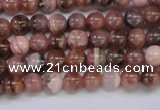 CRC912 15.5 inches 5mm round natural rhodochrosite beads