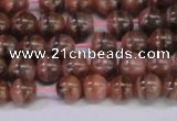 CRC913 15.5 inches 6mm round natural rhodochrosite beads