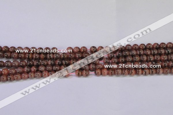 CRC913 15.5 inches 6mm round natural rhodochrosite beads