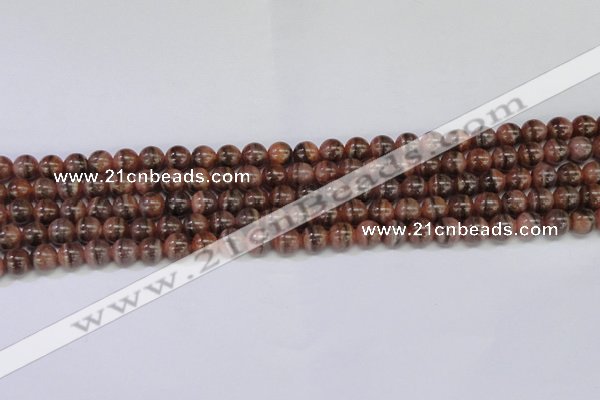 CRC914 15.5 inches 7mm round natural rhodochrosite beads