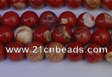 CRE301 15.5 inches 6mm round red jasper beads wholesale