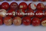 CRE302 15.5 inches 8mm round red jasper beads wholesale