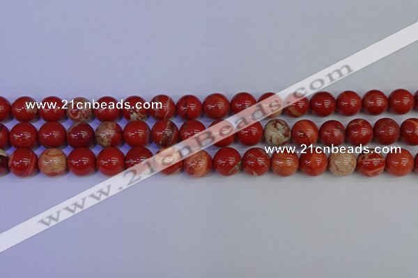 CRE304 15.5 inches 12mm round red jasper beads wholesale