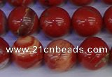 CRE305 15.5 inches 14mm round red jasper beads wholesale