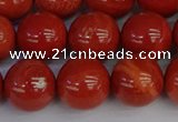 CRE314 15.5 inches 12mm round red jasper beads wholesale