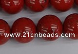 CRE315 15.5 inches 14mm round red jasper beads wholesale