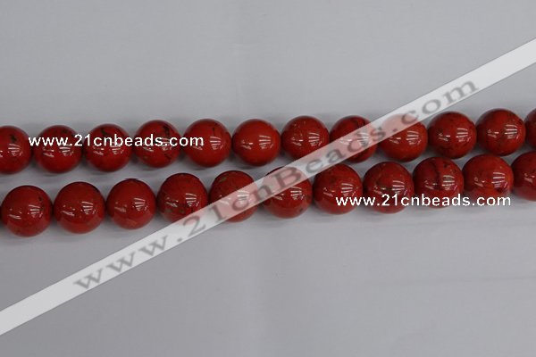 CRE316 15.5 inches 16mm round red jasper beads wholesale