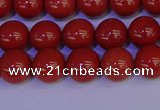 CRE322 15.5 inches 8mm round red jasper beads wholesale