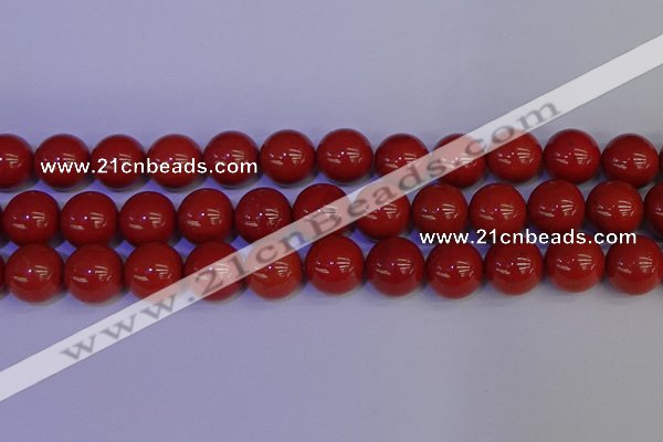 CRE327 15.5 inches 18mm round red jasper beads wholesale