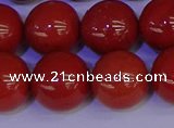 CRE328 15.5 inches 20mm round red jasper beads wholesale