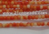 CRF425 15.5 inches 2mm round dyed rain flower stone beads wholesale