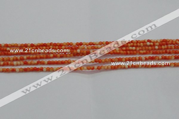 CRF425 15.5 inches 2mm round dyed rain flower stone beads wholesale