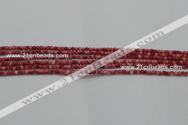 CRF426 15.5 inches 2mm round dyed rain flower stone beads wholesale