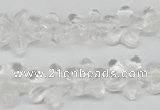 CRG14 15.5 inches 16*16mm star white crystal gemstone beads