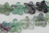 CRG17 15.5 inches 16*16mm star fluorite gemstone beads wholesale