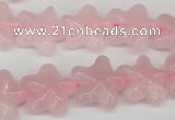 CRG25 15.5 inches 16*16mm star rose quartz gemstone beads wholesale