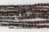 CRG30 15.5 inches 6mm flat star poppy jasper beads wholesale