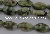 CRH136 15.5 inches 6*12mm marquise rhyolite gemstone beads