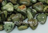 CRH31 15.5 inches 12*12mm triangle rhyolite beads wholesale