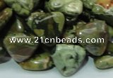 CRH32 15.5 inches 16*16mm triangle rhyolite beads wholesale