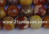 CRH505 15.5 inches 14mm round rhyolite gemstone beads wholesale