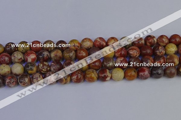 CRH505 15.5 inches 14mm round rhyolite gemstone beads wholesale