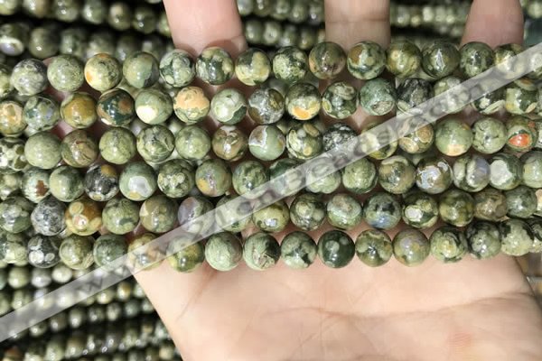 CRH570 15.5 inches 4mm round rhyolite gemstone beads wholesale