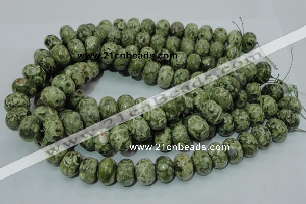 CRH97 15.5 inches 13*18mm rondelle rhyolite beads wholesale