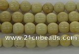 CRI200 15.5 inches 4mm round riverstone beads wholesale