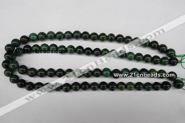 CRJ303 15.5 inches 10mm round African prase jasper beads wholesale