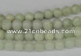 CRO04 15.5 inches 6mm round butter jade gemstone beads wholesale