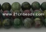 CRO1112 15.5 inches 8mm round ruby apatrite beads wholesale