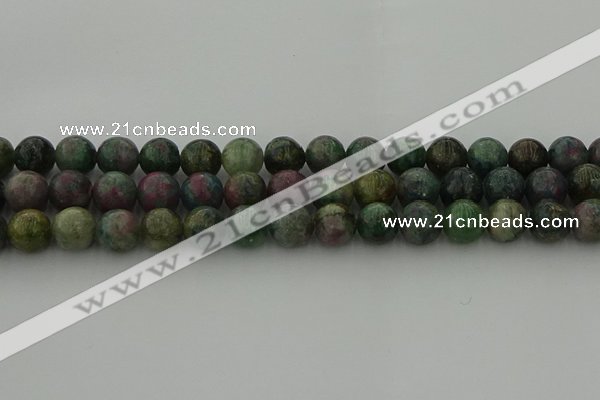 CRO1113 15.5 inches 10mm round ruby apatrite beads wholesale