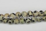 CRO12 15.5 inches 6mm round dalmatian jasper beads wholesale