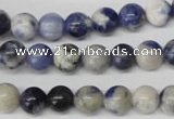 CRO120 15.5 inches 8mm round sodalite gemstone beads wholesale