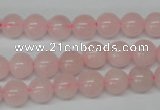 CRO145 15.5 inches 8mm round rose quartz beads wholesale